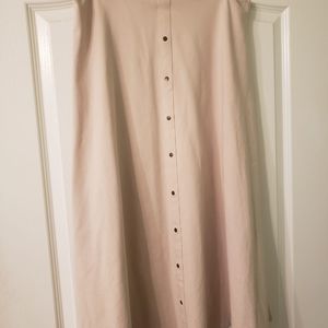 Tan skirt parni size xl